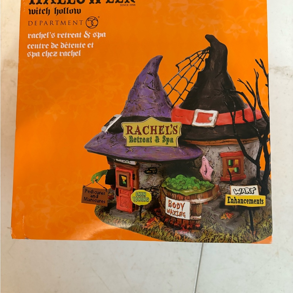 Brand new, unopened box. Halloween Witch House Decor